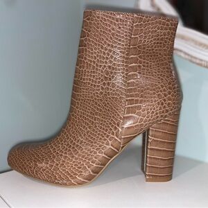 Snake Skin Boots